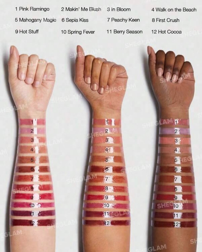 بالم لب شیگلم مدل Pout Perfect Shine رنگ Pink flamingo